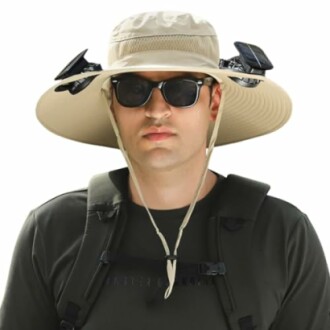 Outdoor Wide Brim Sun Hat with Solar Fan - Expert Review & Buying Guide